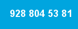 928 804 53 81